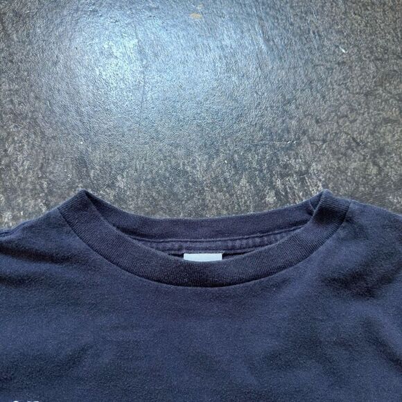 Gap Long Sleeve Navy Blue T-Shirt Skater Style Kids/Boys Size Large Big Graphic - Picture 9 of 11